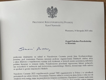 Narodowe Czytanie - dar od Prezydenta RP - zdjęcie2