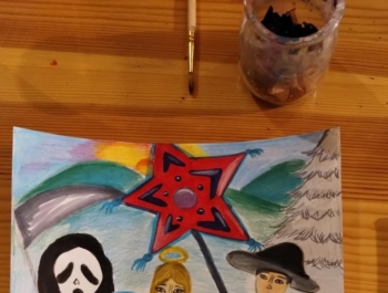 Boże narodzenie w Beskidach - konkurs plastyczny - zdjęcie4