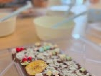 Wycieczka przedszkolaków do Fabryki Czekolady w Węgierskiej Górce - zdjęcie1