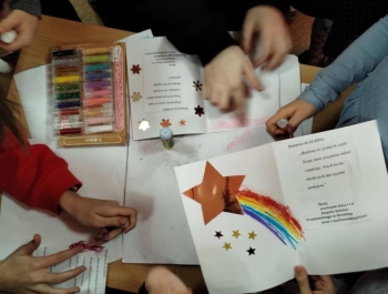 ,,Świąteczna kartka dla Seniora