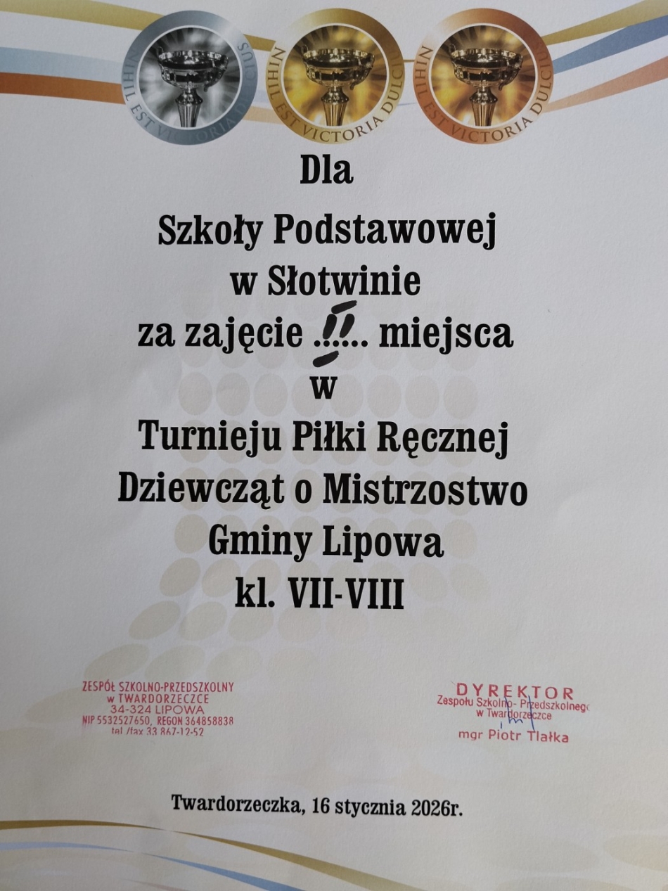 Gminny Turniej Piłki Ręcznej