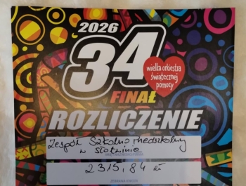 Podsumowanie WOŚP - zdjęcie1