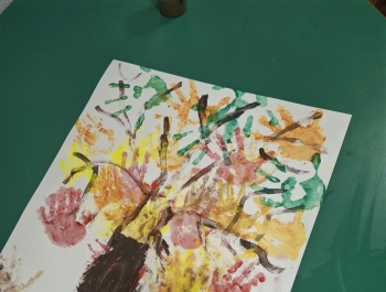 Kreatywne brudzenie- prowadząca Lucyna Dziergas - zdjęcie14