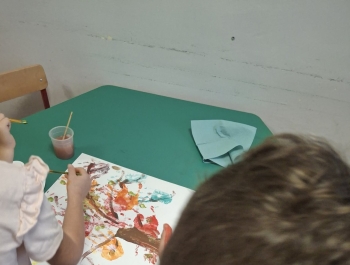 Kreatywne brudzenie- prowadząca Lucyna Dziergas - zdjęcie7