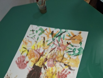 Kreatywne brudzenie- prowadząca Lucyna Dziergas - zdjęcie13