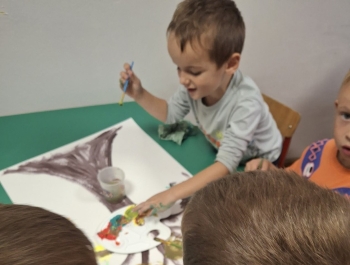 Kreatywne brudzenie- prowadząca Lucyna Dziergas - zdjęcie18