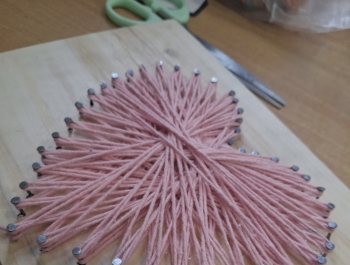 Zajęcia z techniki. Klasa 5 – Zdrowy posiłek, Klasa 6 – String art (nitkografia) - zdjęcie1