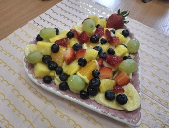 Zajęcia z techniki. Klasa 5 – Zdrowy posiłek, Klasa 6 – String art (nitkografia) - zdjęcie2