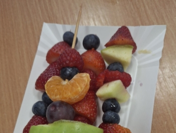 Zajęcia z techniki. Klasa 5 – Zdrowy posiłek, Klasa 6 – String art (nitkografia) - zdjęcie5