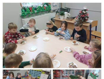 Przygotowania przedszkolaków z grupy 