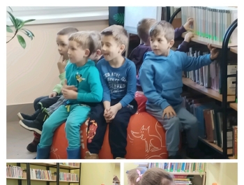 Przedszkolaki z wizytą w bibliotece. (NPRCZ) - zdjęcie5
