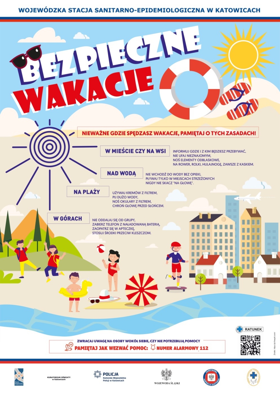„Bezpieczne wakacje 2025”,