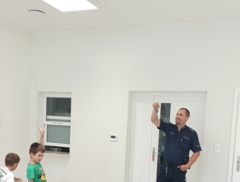 Wizyta Policjanta w naszym przedszkolu 5