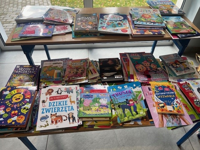 Październikowy kiermasz książek.